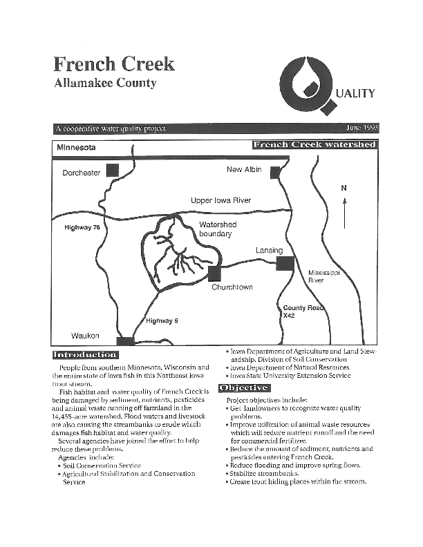 French Creek Water Quality Project