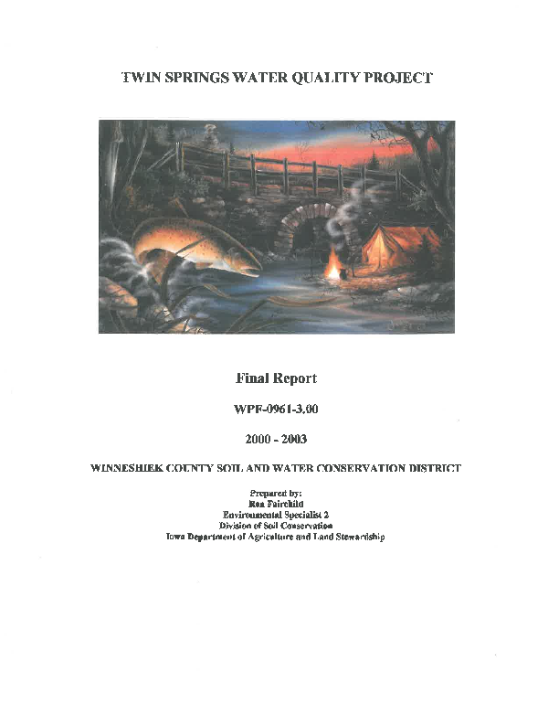 Twin Springs Project Final Report